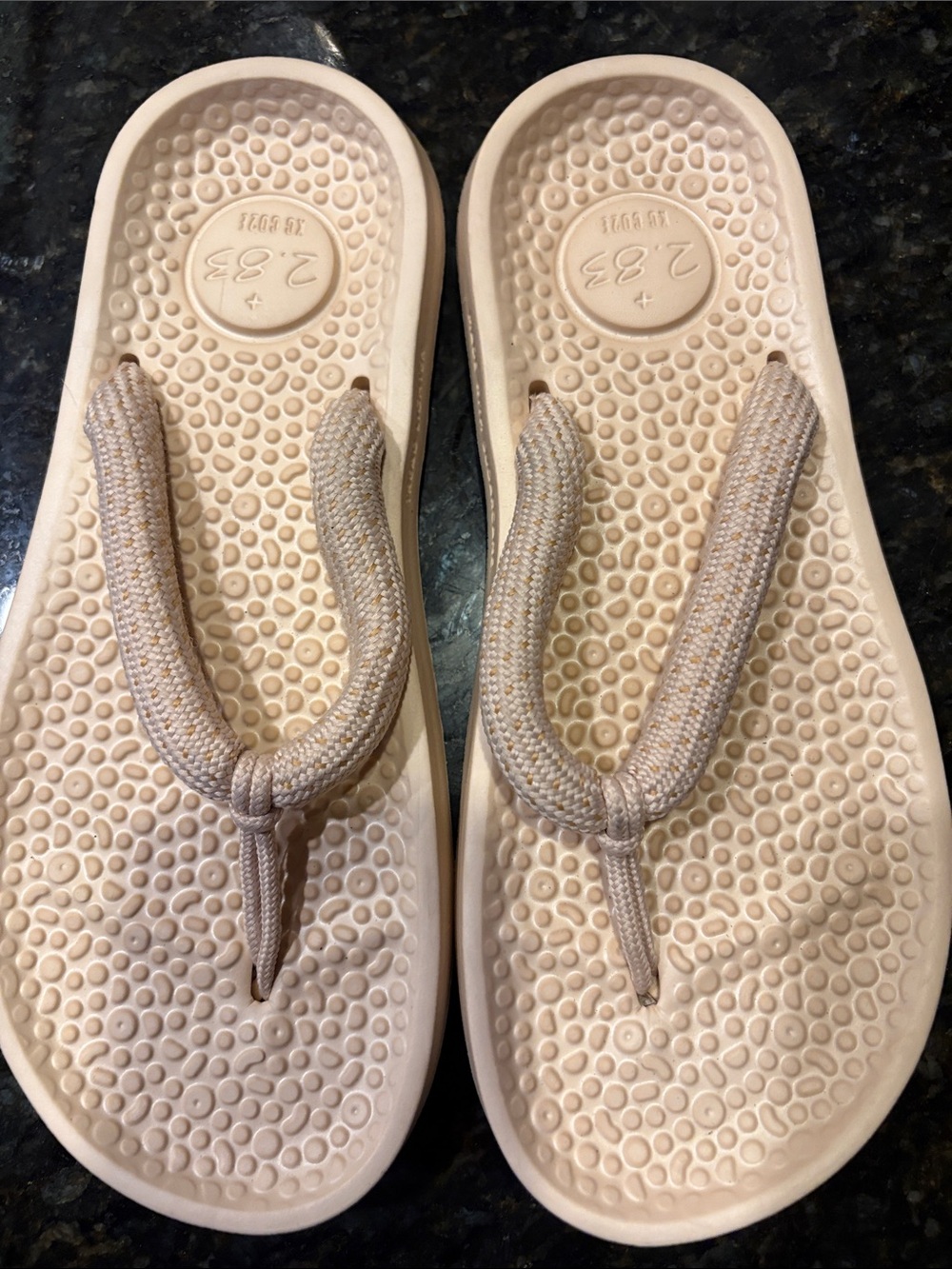 allbirds Natural Beige Braided Strap Sandals